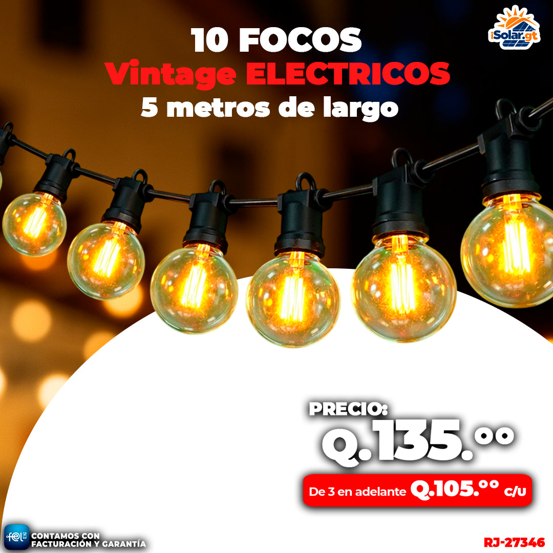 Focos Electricos Vintage 💥