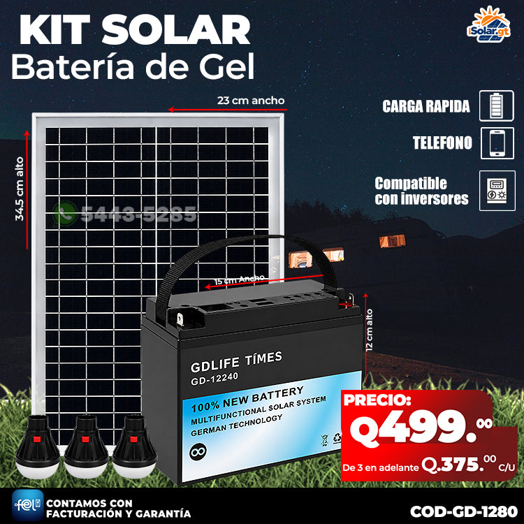 Bateria de Gel 🔋