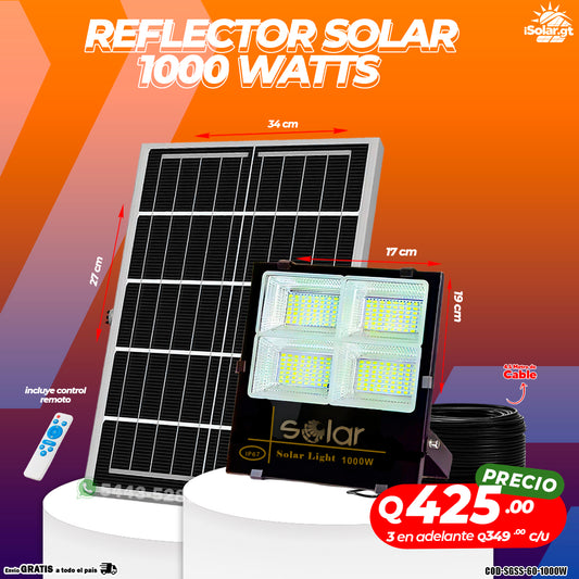Reflector Solar de 1000 Watts
