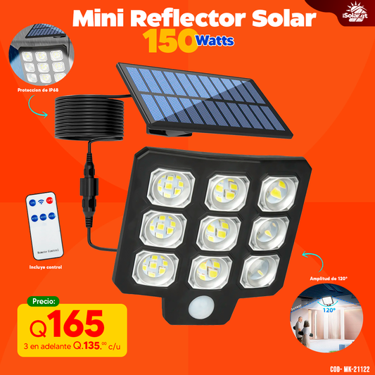 Mini Reflector Solar de 150 watts