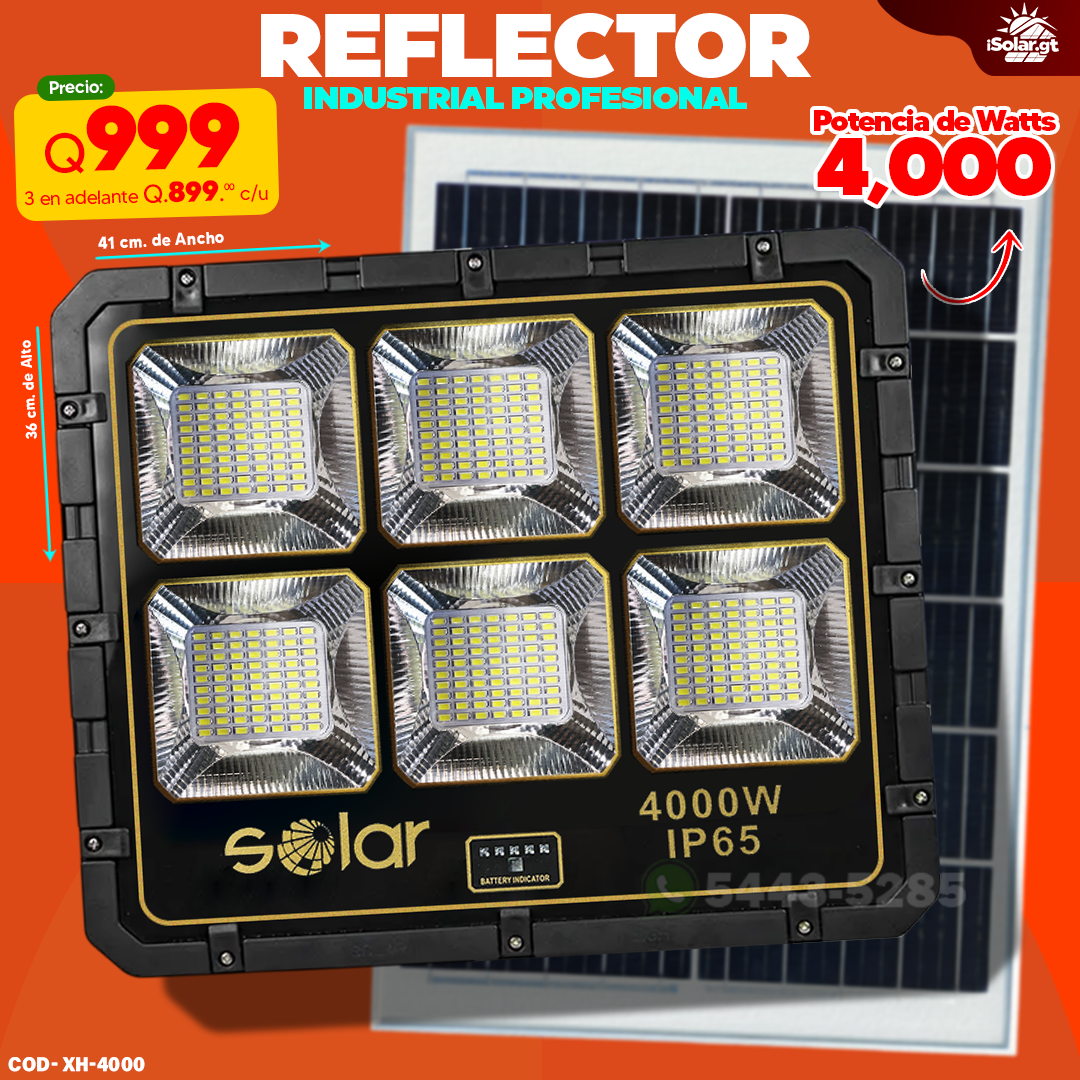 Reflecot Industrial Profecional 4000 watts