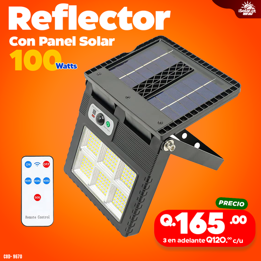 Mini Alumbrado Solar con panel solar