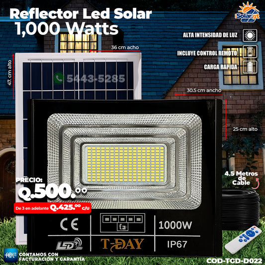 Reflector Profecional Led de 1,000 Watts
