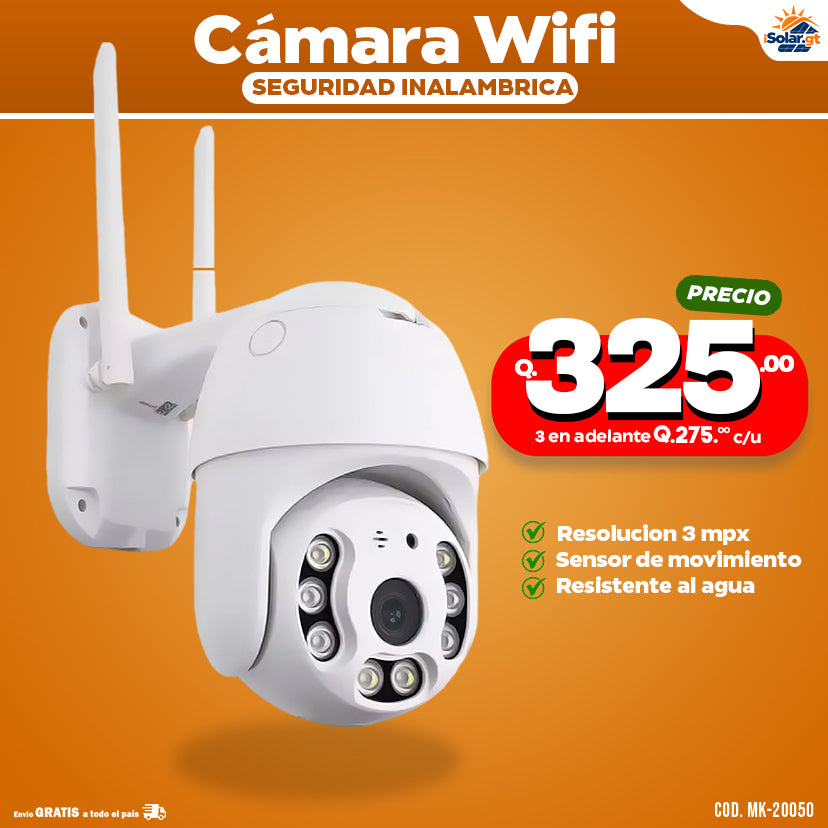 camara de vigilancia wifi para exteriores