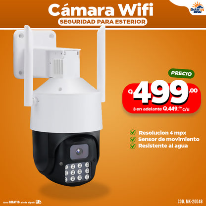 camara de vigilancia wifi para exteriores