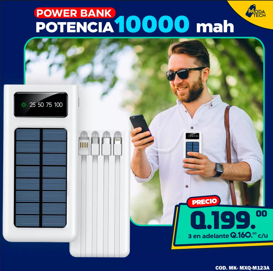 Power Banks de Potencia de 10,000mAh..