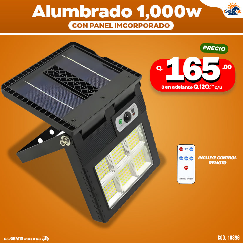 Mini Alumbrado Solar con panel solar