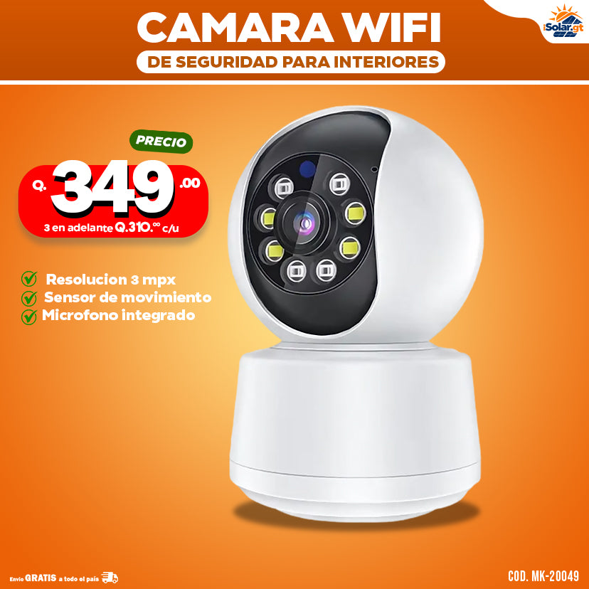 Cámara Para Interiores Wifi