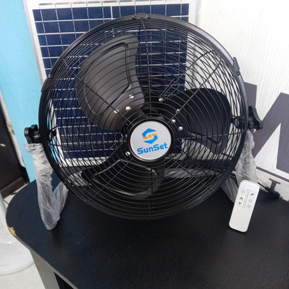 Ventilador Recargable Solar / Eléctrico