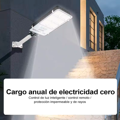 Alumbrados Solares Profesionales Industriales con Panel solar 600 watts