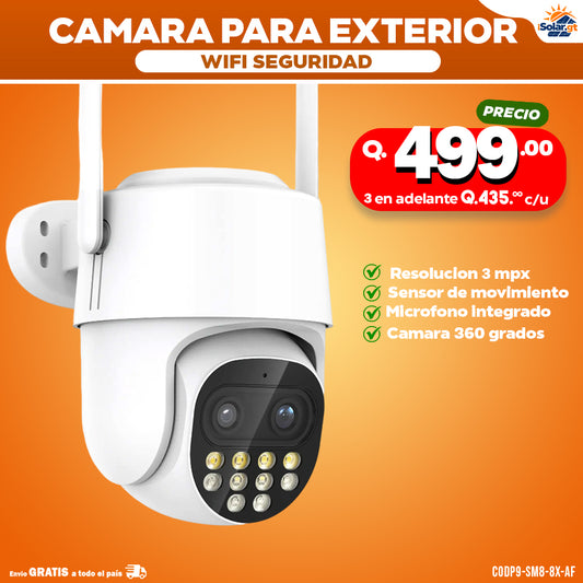 Cámara Wifi de Seguridad - 3MPX