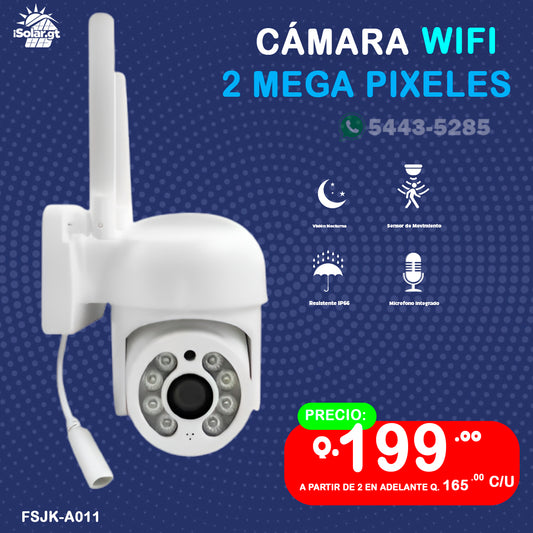 Cámara Wifi de 2 Mega Pixeles