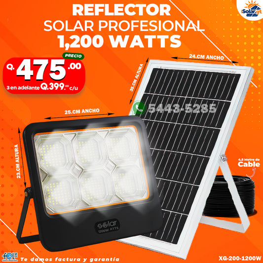 Reflector Solar de 1200W ⚡