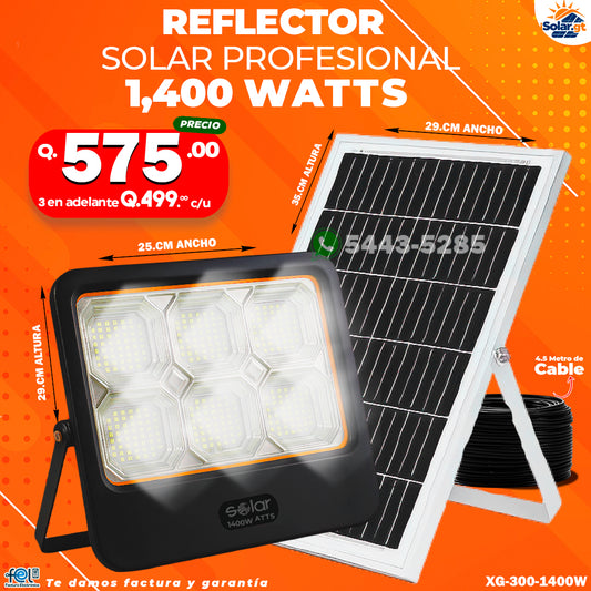 Reflector Solar de 1400W ⚡