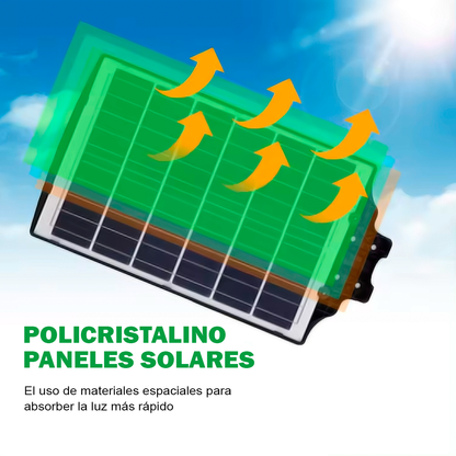 Alumbrados Solares Profesionales Industriales con Panel solar 4000 watts